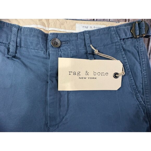 Rag & Bone Wallis Chino Pants size 30 color cobalt NWT - Picture 2 of 8